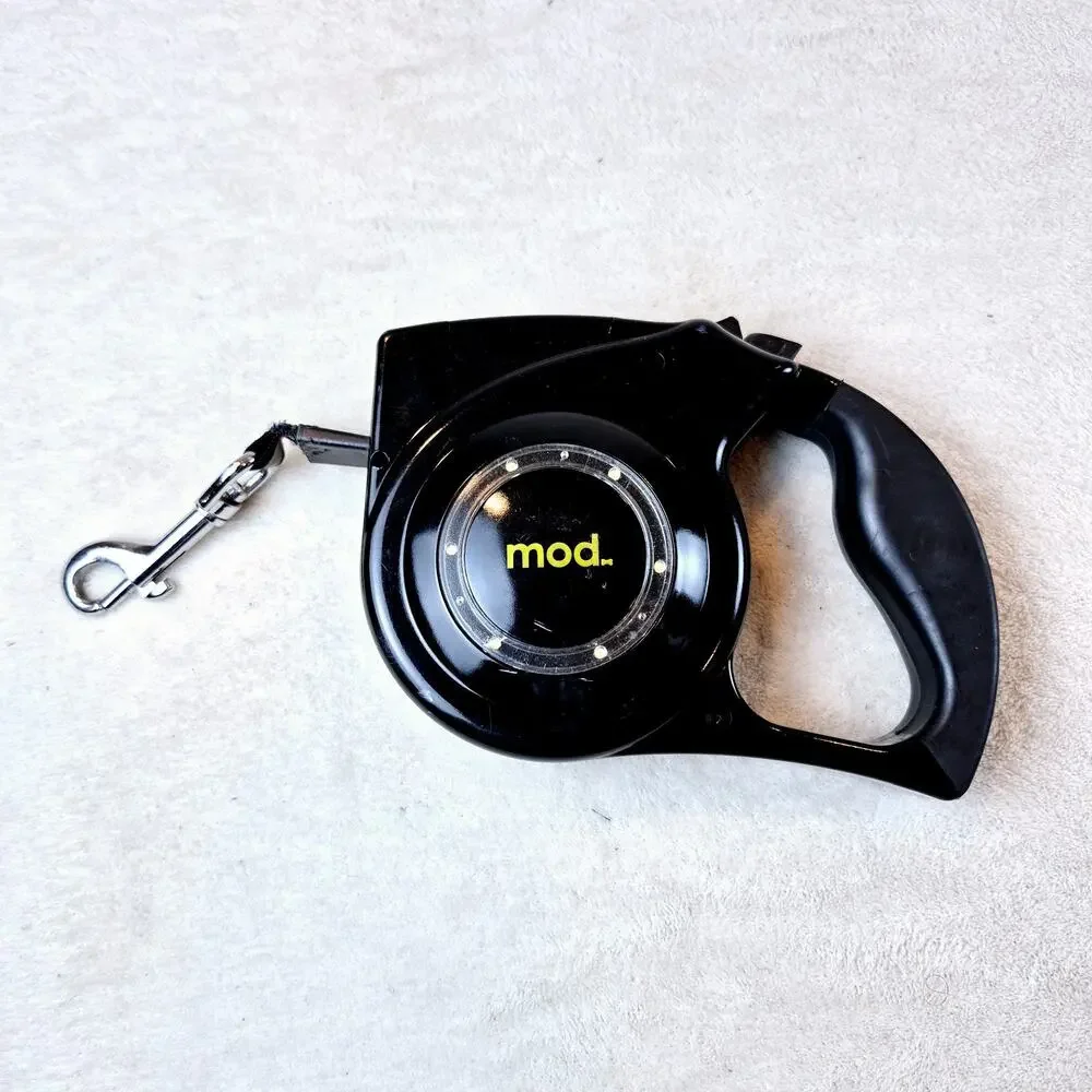 Mod Defender Retractable Safety Leash 3 mode Safety Light Black 16ft